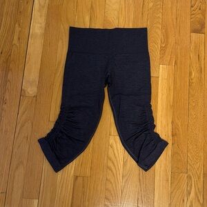 Purple, cropped lululemon leggings